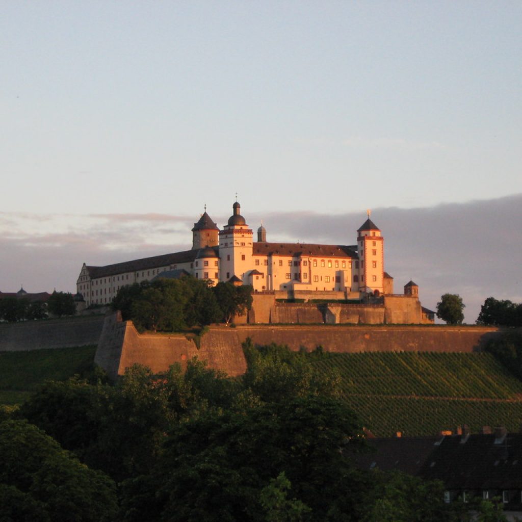Marienberg Fortress above Main River, a key stop on Würzburg castle tours
